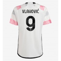 Juventus Dusan Vlahovic #9 Gostujuci Dres 2023-24 Kratak Rukav